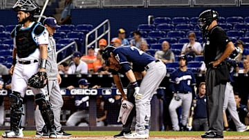 Milwaukee Brewers v Miami Marlins