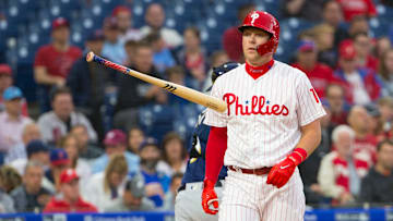 Milwaukee Brewers v Philadelphia Phillies