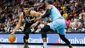 The Miami Heat are 2-0 against the Milwaukee Bucks this season.