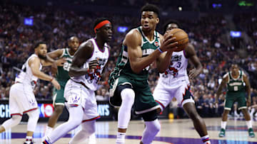 Giannis Antetokounmpo demostró una vez más que tiene el nivel para repetir el premio MVP de la NBA 