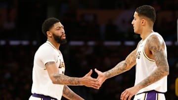 Anthony Davis y Kyle Kuzma son los líderes ofensivos de Lakers cuando LeBron no juega