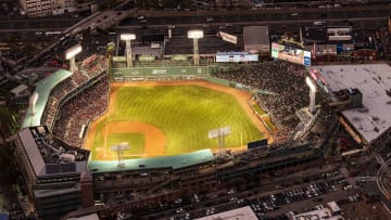 Fenway Park, home of the Boston Red Sox