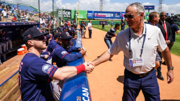 MLB Commissioner Rob Manfred at Spring Training 