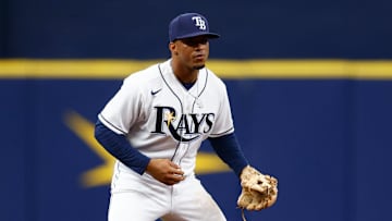 Wander Franco se lesionó una de las piernas en días pasados con los Rays 