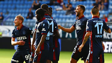 Esultanza del Trabzonspor