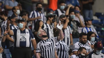 Aficionados de Rayados de Monterrey.