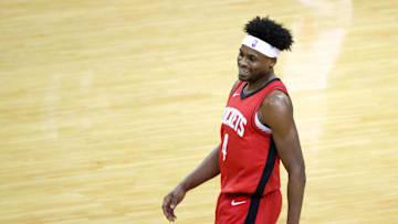 Danuel House Jr. #4 of the Houston Rockets Pool Photo-USA TODAY Sports