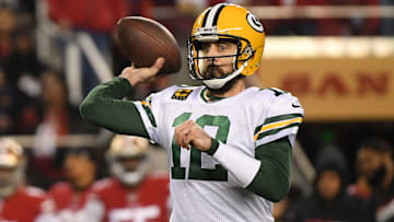 Green Bay Packers quarterback Aaron Rodgers