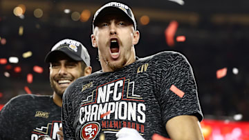 San Francisco 49ers TE was named the best player in the NFL by Pro Football Focus.