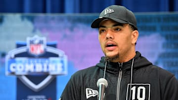 Thaddeus Moss has a fracture in his foot that was revealed at the NFL combine. 