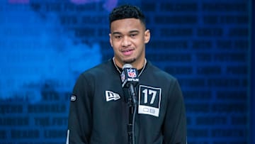 Alabama Crimson Tide quarterback and NFL prospect Tua tagovailoa