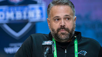 Carolina Panthers head coach Matt Rhule