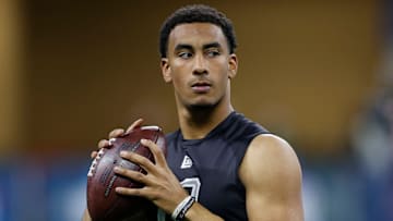 Utah State quarterback and NFL prospect Jordan Love