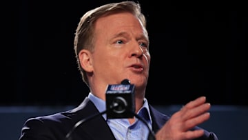 NFL Commissioner Roger Goodell Super Bowl Press Conference