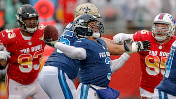 Una acción de juego del Pro Bowl de la NFL 2019