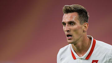 Arek Milik con la Polonia