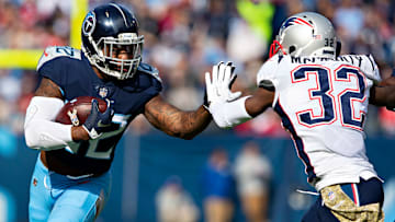The Patriots and Titans will meet in the Wild Card Round on Saturday night. 