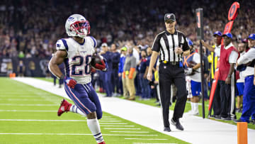 James White fue el mejor jugador del fantasy en toda la NFL durante la Semana 13