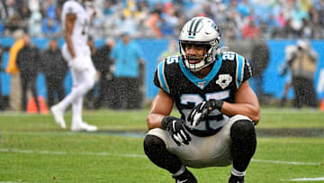 Carolina Panthers release veteran safety Eric Reid.