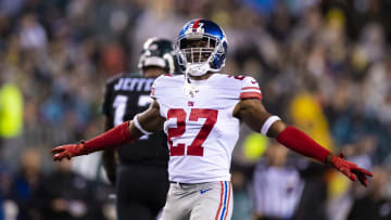 New York Giants defensive back DeAndre Baker during a game against the Philadelphia Eagles.