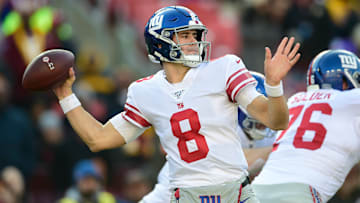New York Giants QB Daniel Jones will face the Philadelphia Eagles in Week 17.