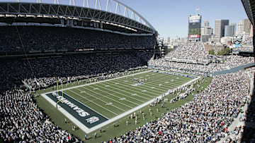 The event center at CenturyLink Field, the home of the Seattle Seahawks, is being converted into a hospital.