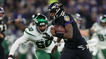 Lamar Jackson is running the ball incredibly effectively