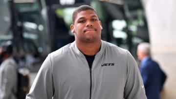Jets DL Quinnen Williams was arrested for having a handgun at LaGuardia Airport. 