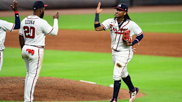 Acuña Jr. fue junto a Ozuna los artífices de la ofensiva de los Bravos