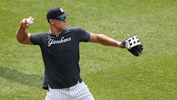 El slugger no participó en ninguno de los juegos que hicieron los Yankees en el fin de semana