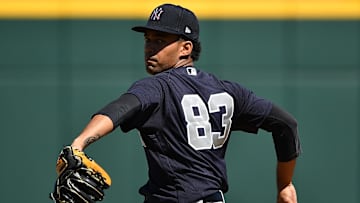 Deivi García dejó una buena impresión en su debut con los Yankees