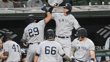 Los Yankees pudieron celebrar en el primer choque en Baltimore