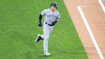 Luke Voit dio el jonrón con el que el equipo de Nueva York implantó su nuevo récord