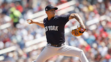 New York Yankees pitcher Jonathan Loaisiga