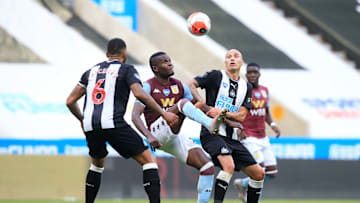 Newcastle and Aston Villa held each other to a draw in the Premier League