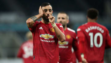 Bruno Fernandes a encore marqué ce week-end face à Newcastle 
