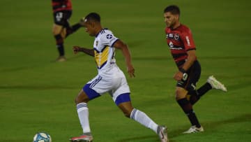 Sebastián Villa volvió a jugar al fútbol de manera profesional.