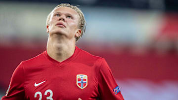 Erling Haaland a pour ambition de qualifier sa nation à l'Euro 2021. 