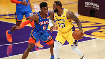 LeBron y sus Lakers vuelven a jugar contra el Thunder