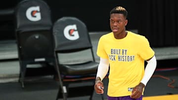 Dennis Schroder está disputando su primera campaña con Los Angeles Lakers