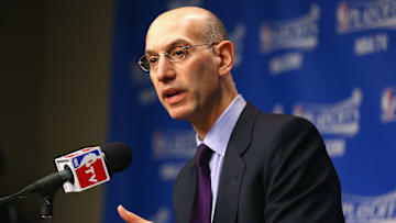 Adam Silver addresses NBA media