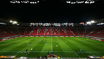 Arsenal's round of 32 second leg fixture with Benfica will take place at the home of Olympiacos, the Stadio Georgios Karaiskakis