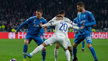 Olympique Lyon v Juventus - UEFA Champions League Round of 16: First Leg