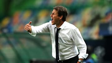 Rudi Garcia lors de la rencontre face au Bayern Munich en LDC