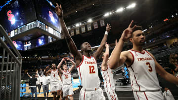 USC basketball celebrations.