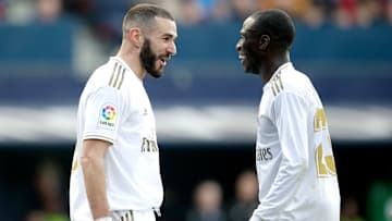Karim Benzema et Ferland Mendy ont été les deux buteurs du Real Madrid