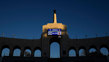 USC football at the Coliseum