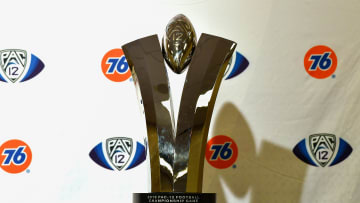 The Pac-12 trophy.