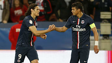 Nach vielen Jahren ist für Cavani (l.) und Silva (r.) bei PSG nun Endstation