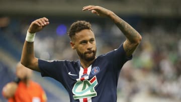 Neymar con el PSG